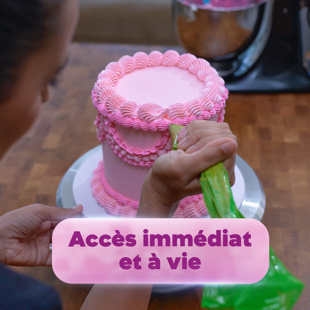 Formation EN LIGNE Joli Gâteau - Vintage Cake