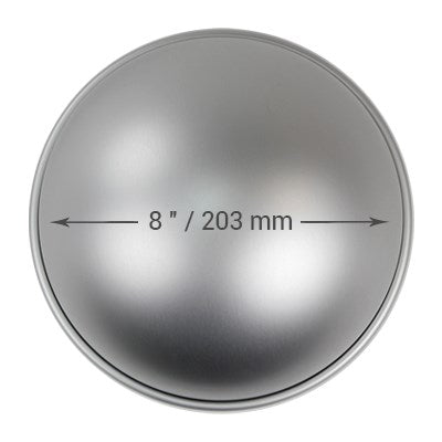 Moule forme de balle 203x102mm - Aluminium- PME