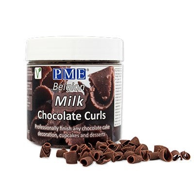 Copeaux de chocolat au lait comestible décoratifs - PME