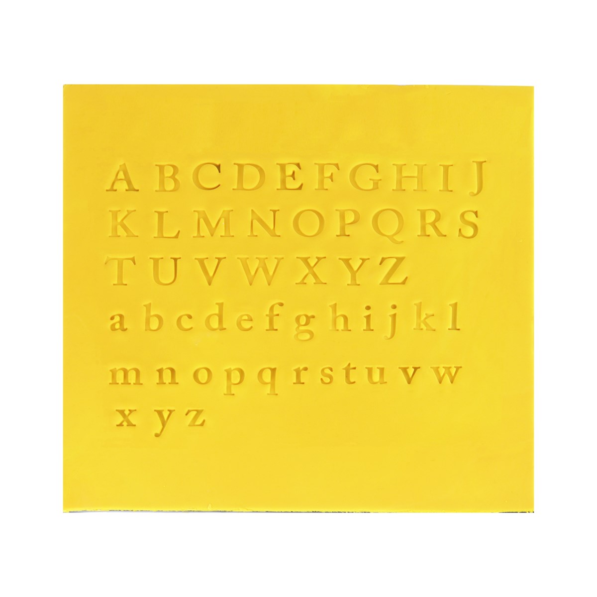 Polices Amusantes Ensemble de 52 lettres de la Collection 2 - Plastique