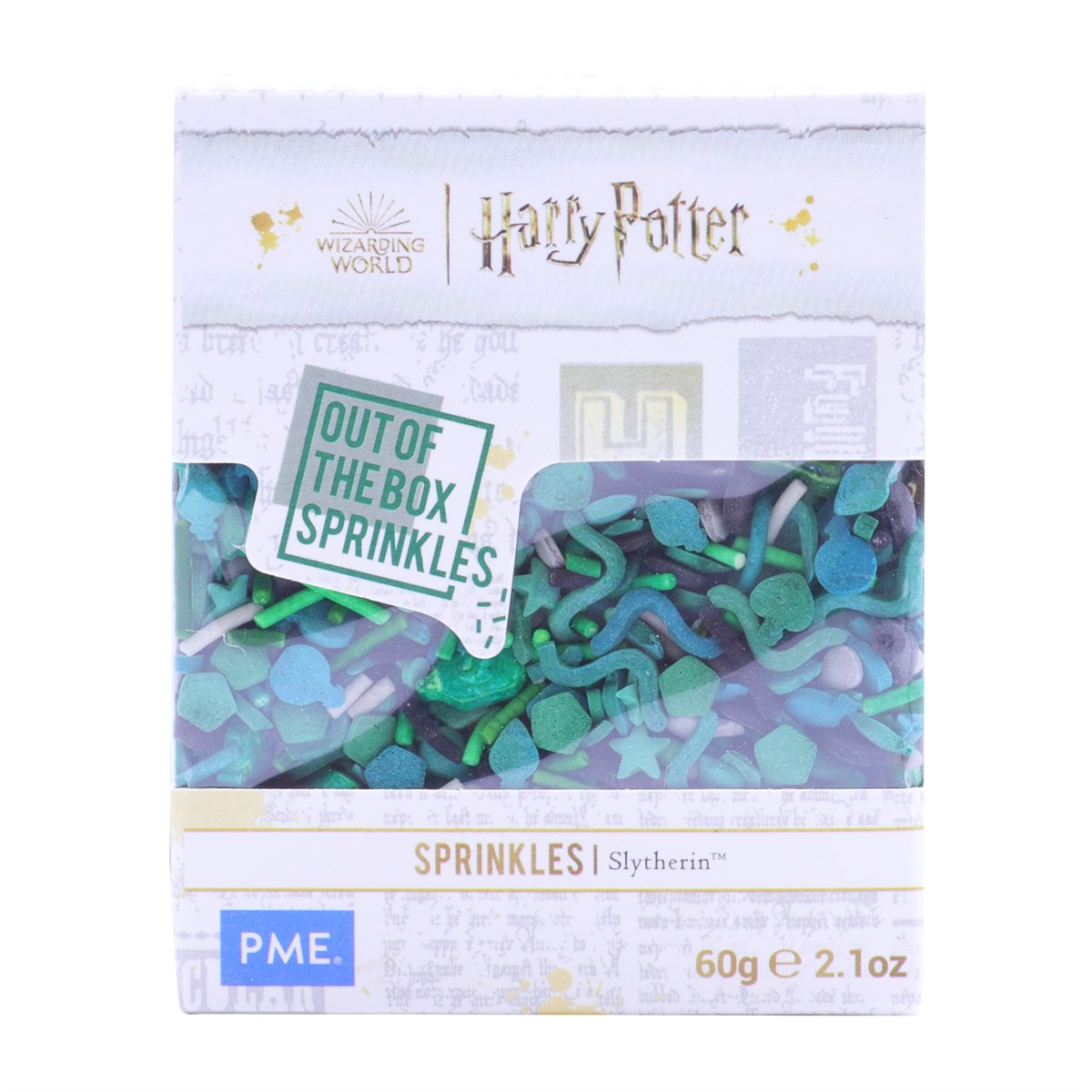 Sprinkles en sucre Harry Potter &quot;4 équipes de Hogwarts&quot; 60g