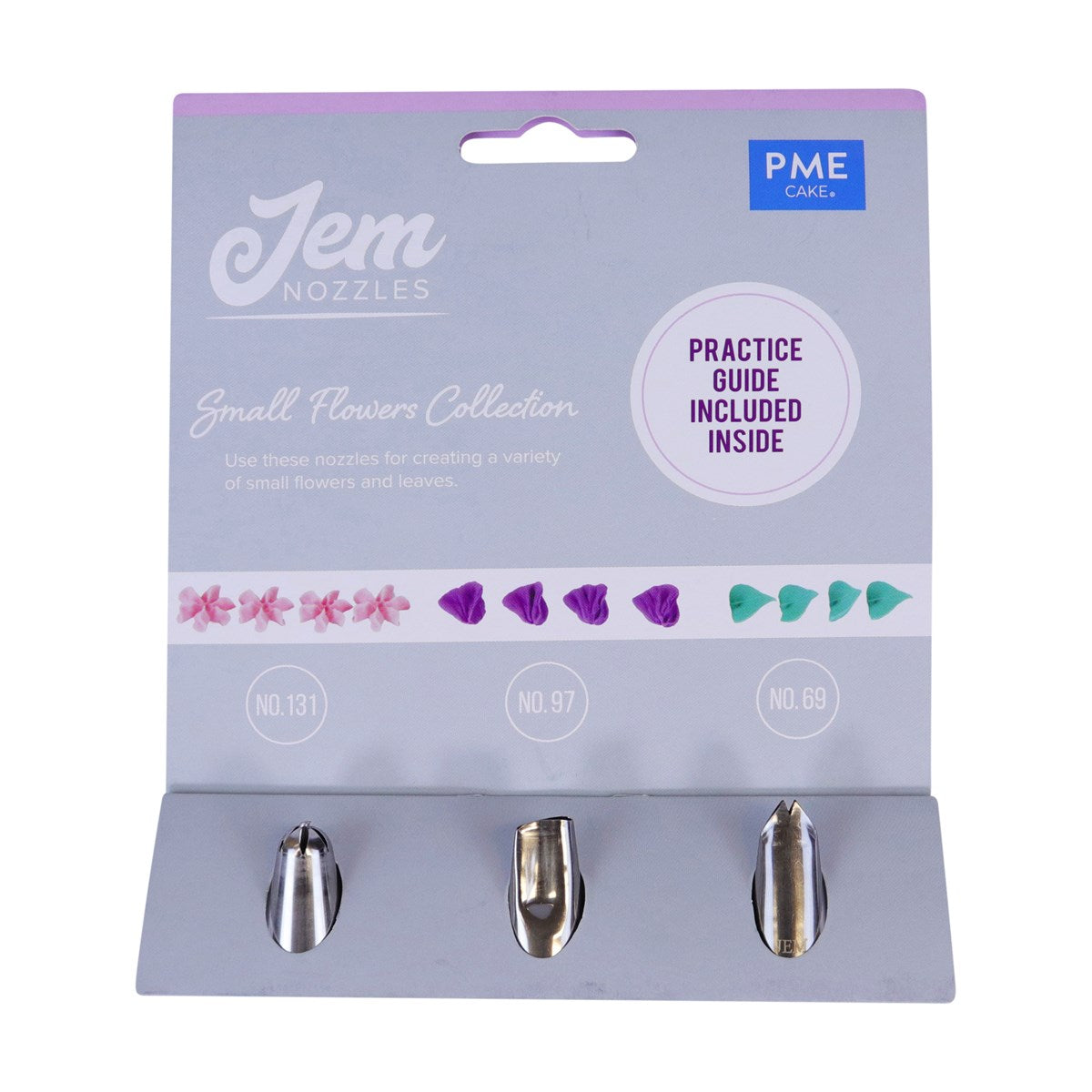 Ensemble de 3 Douilles Collection Petites Fleurs - Acier inoxydable