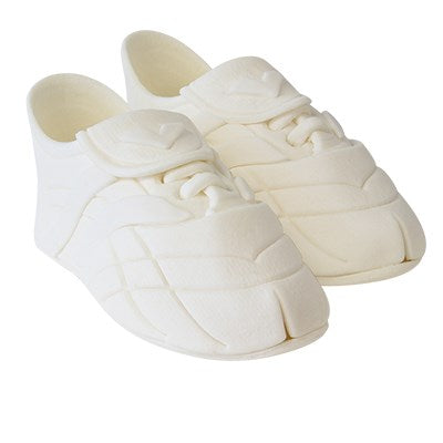 Pack de 2 décorations Chaussures de sport blanches 45x108mm - Sucre