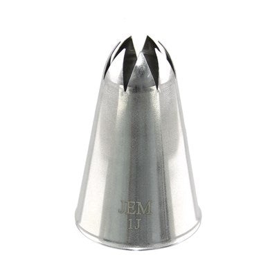 Douille petite étoile courbée Savoy n° 1J non emballée - Acier inoxydable